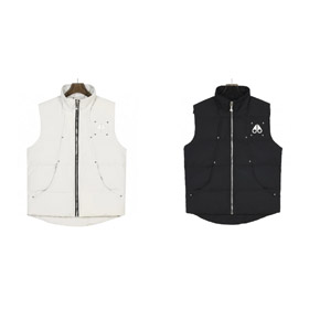 Moose Knuckles Simple and warm down vest with zipper closure-4886