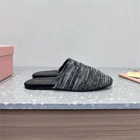 Miu.M Baotou Slippers-0087