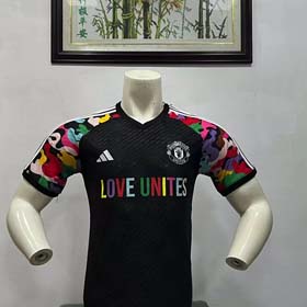 24-25 Adidas  Manchester United training suit men's jersey casual sports football uniform（21 styles)-1897