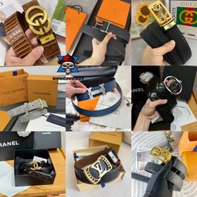 Louis Vuitton LV  Chanel GUCCI Hermès Men's waist belt Baita style -2321